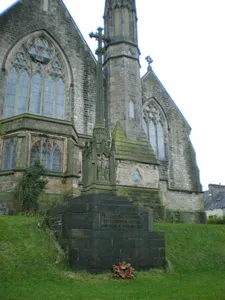 War Memorial approximately 5 metres north of Christ Church