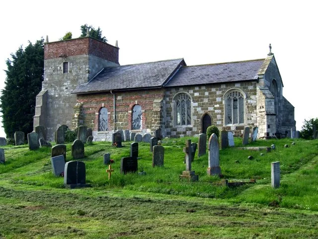 All Saints, Irby in the Marsh The church is built of greenstone, limestone rubble, limestone ashlar and red brick. Parts were built in the 13th century, with rebuilding in the 15th century and again in 1770. The chancel is of 1886.