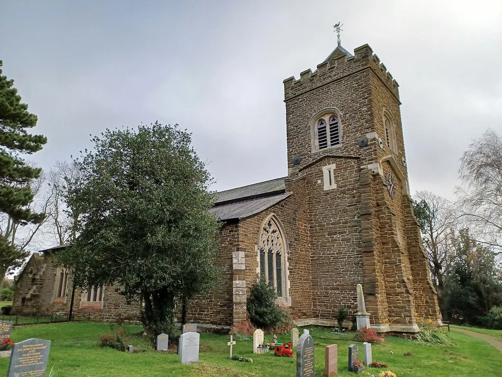 Church of St. Mary the Virgin, Maulden, Bedfordshire, England. 14th, 15th and 16th centuries, with mid-19th century remodelling. The church is Grade II* listed.