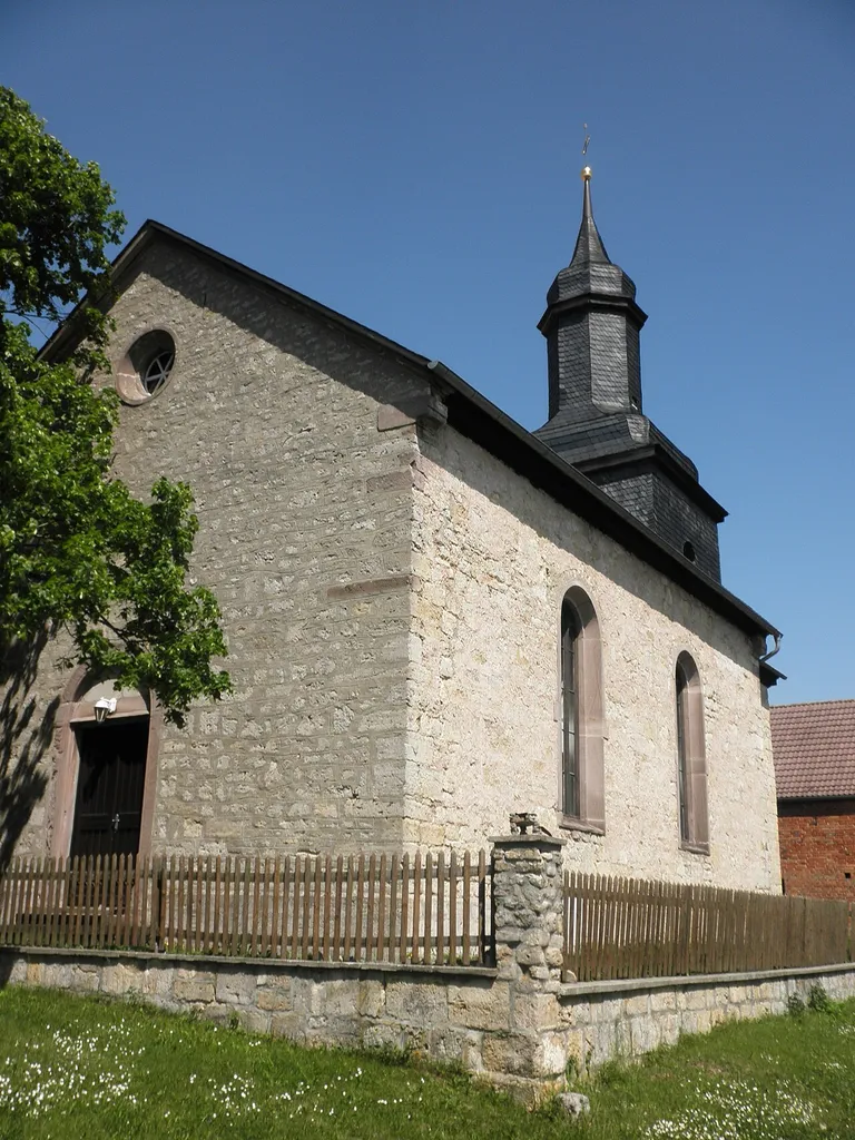 Church in Drößnitz in Thuringia
