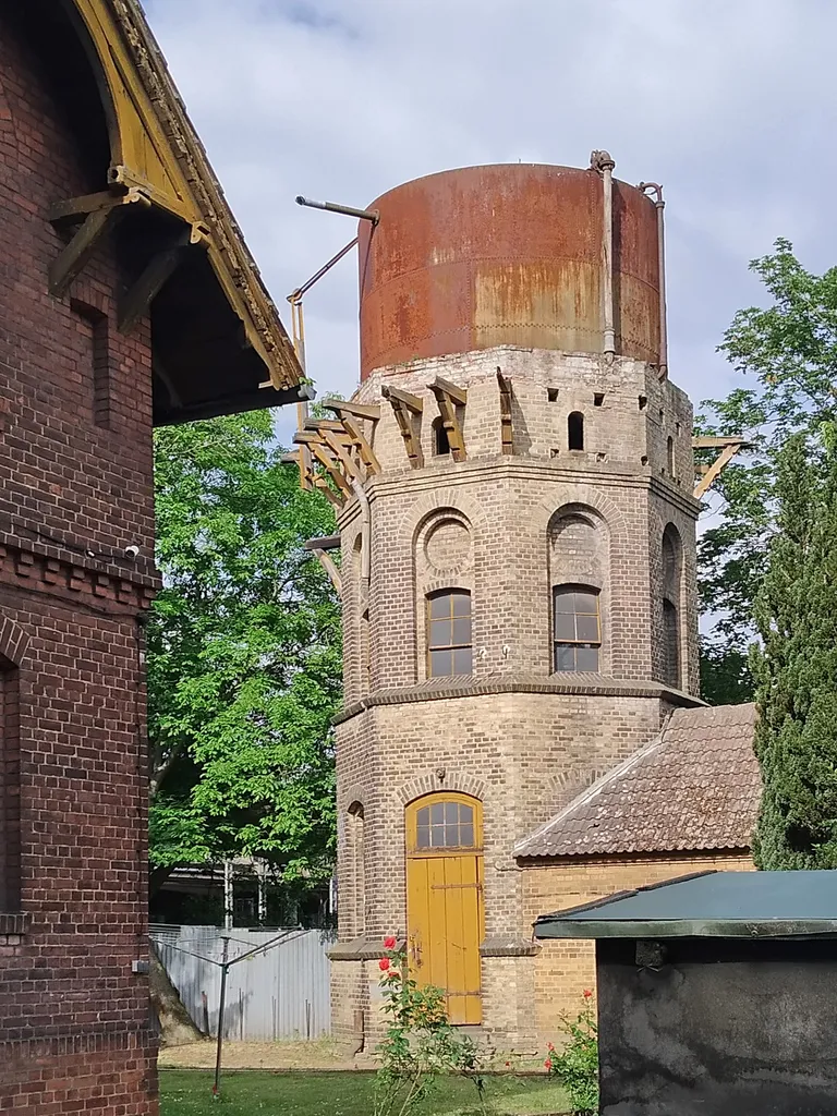 Wasserturm am Bahnhof Werder (Havel)