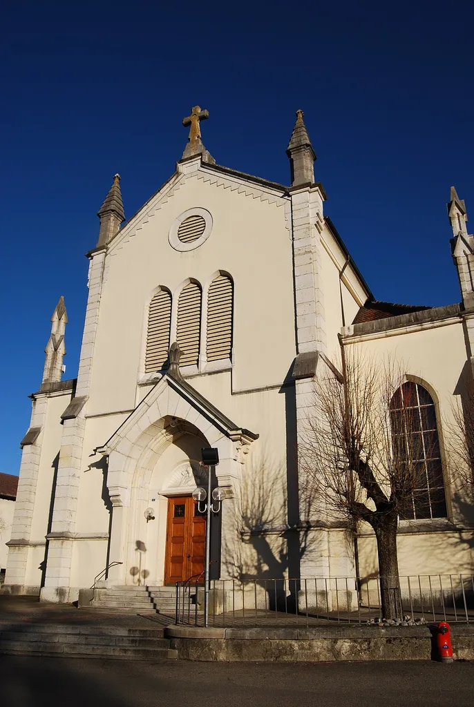 Church of Courroux, canton of Jura, Switzerland