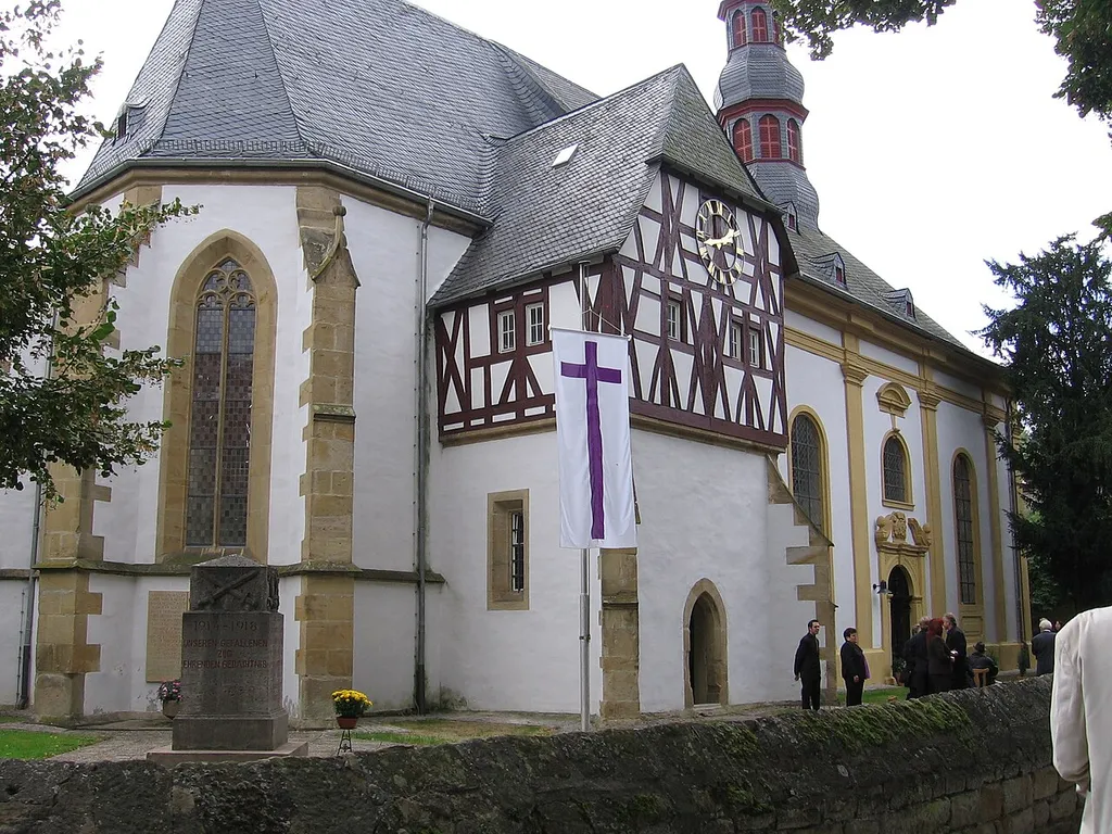 aussenansicht der kirche, einweihung 2007