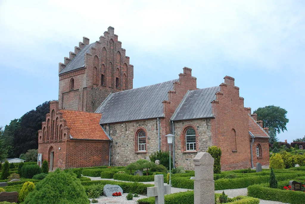 Blistrup Kirke, Blistrup Sogn, Holbo Herred, Frederiksborg Amt, Danmark.