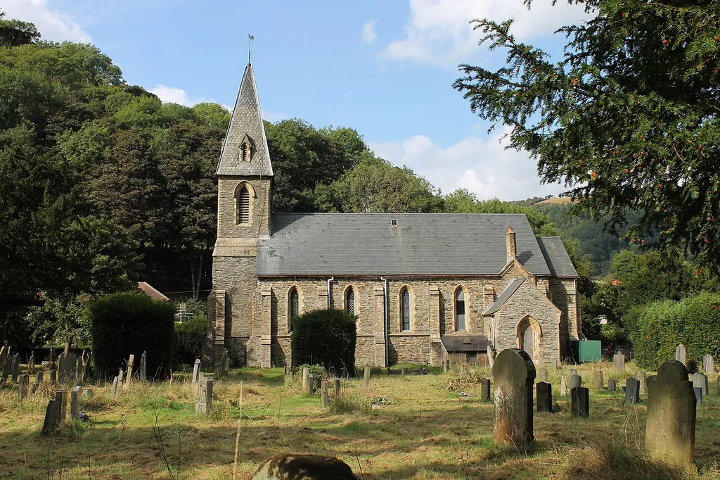 St. John the Baptist, Pontfadog, Glyn Ceiriog, Wrexham. The new parish of Pontfadog was formed on 15 April 1848, from the ancient parish of Llangollen.