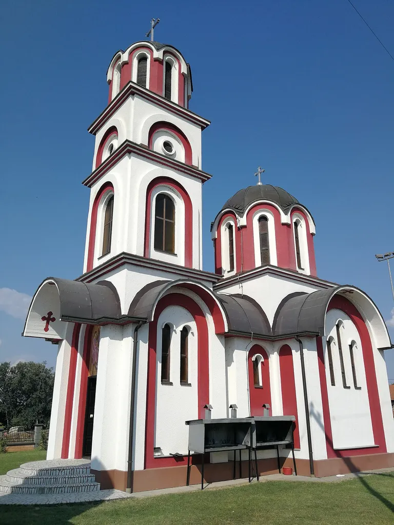 Memorial ortodox church in Krepsic