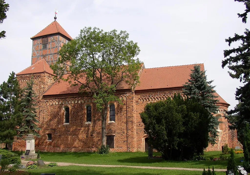 Church in Wulkow-Großwulkow in Saxony-Anhalt, Germany