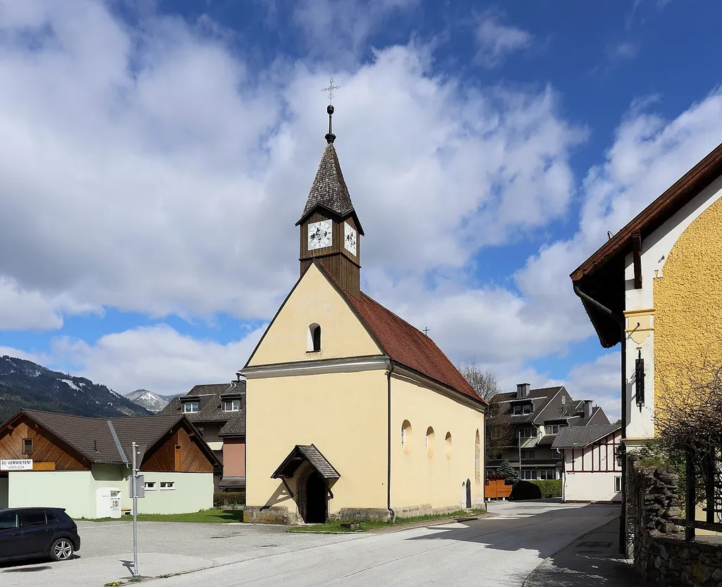 Die alte katholische Pfarrkirche und jetzige Filialkirche in der steiermärkischen Stadt Trieben.