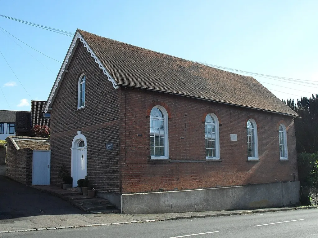 Uckfield Baptist Church, London Road, Uckfield, Wealden, East Sussex, England. Listed at Grade II by English Heritage (IoE Code 269727)