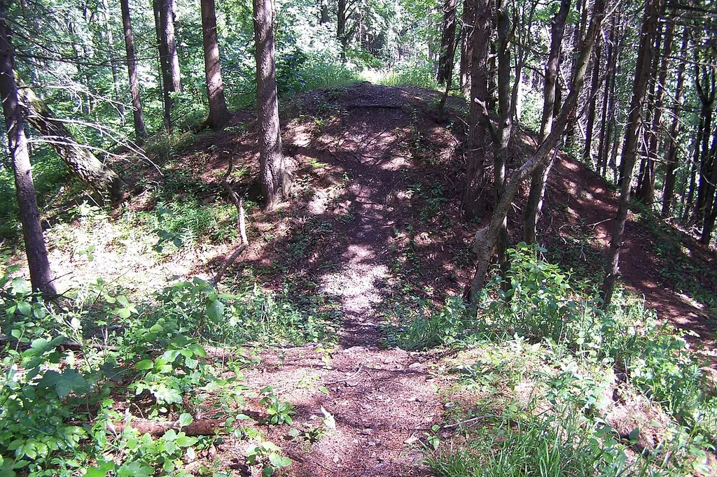 Ansichten und Details zum Bodendenkmal Herrmannstein am Orsrand von Waltershausen-Rödichen.