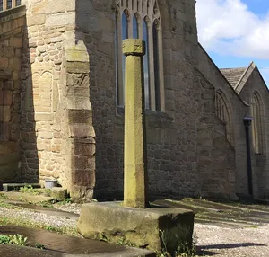 Cross in St Bartholomew's Churchyard