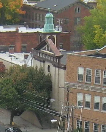 Our Lady of Mt. Carmel Church in the Little Italy area of Poughkeepsie, NY