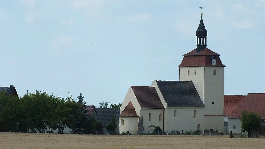 denkmalgeschützte Kirche in Lebien