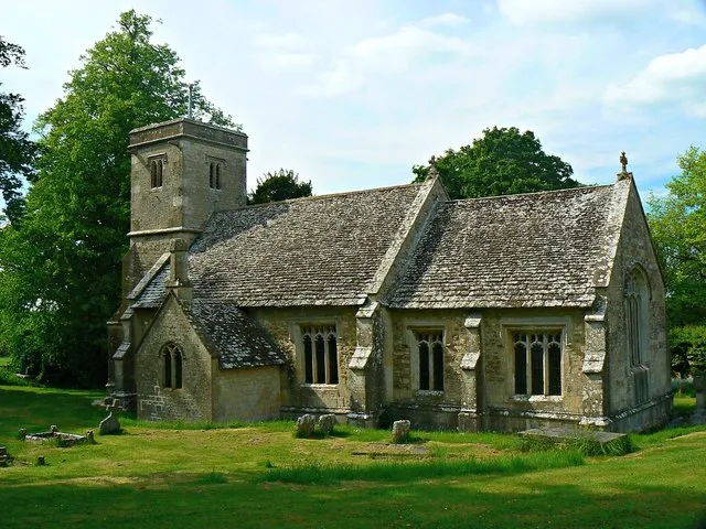 South elevation, Church of St Mary, Calstone Wellington (2)