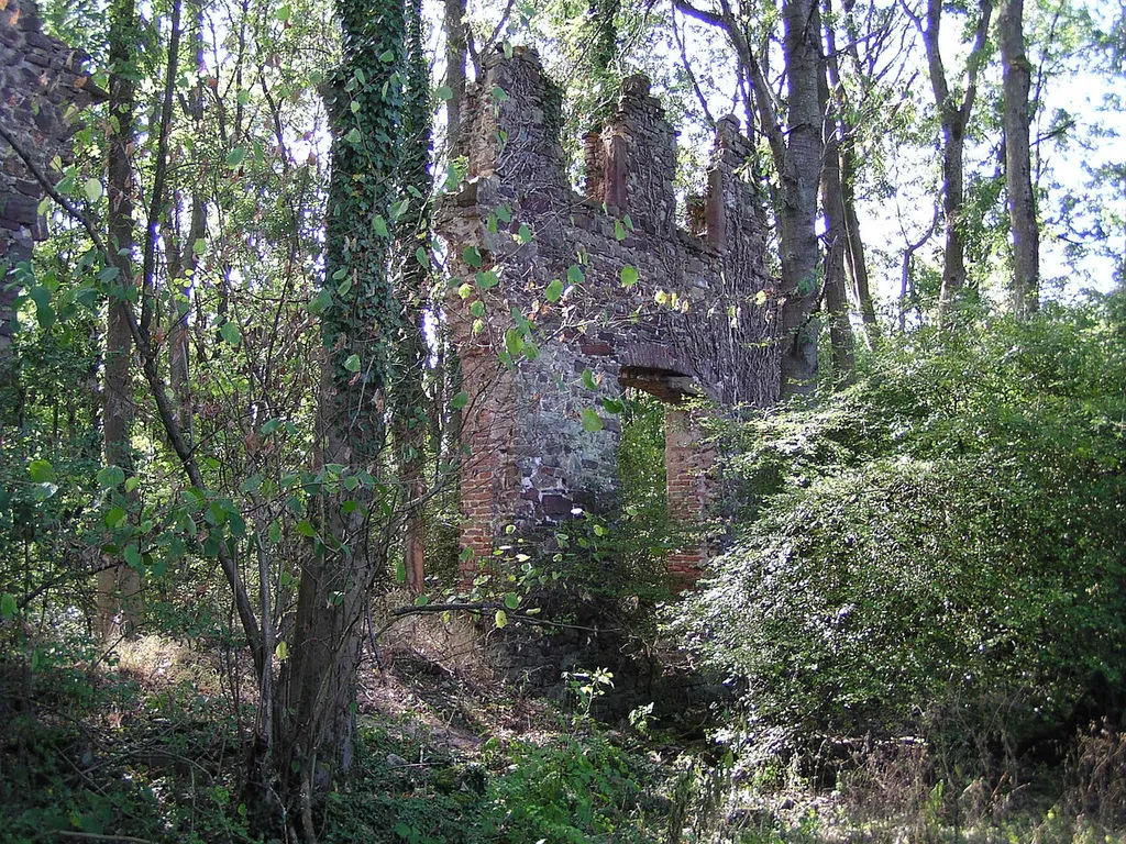 Mauerreste der Klosterruine Schwarzenbroich