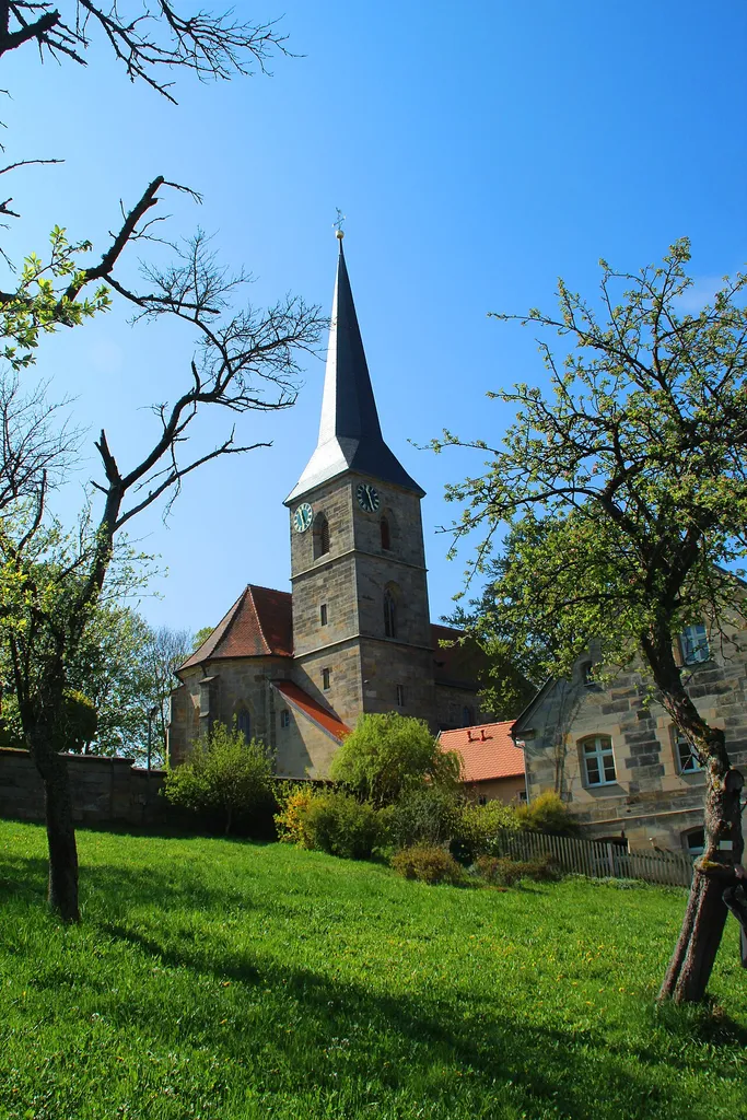 Kirchenburg in Gesees Oberfranken