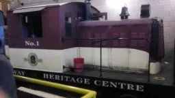 Photo of the entrance of the Toronto Railway Museum.
