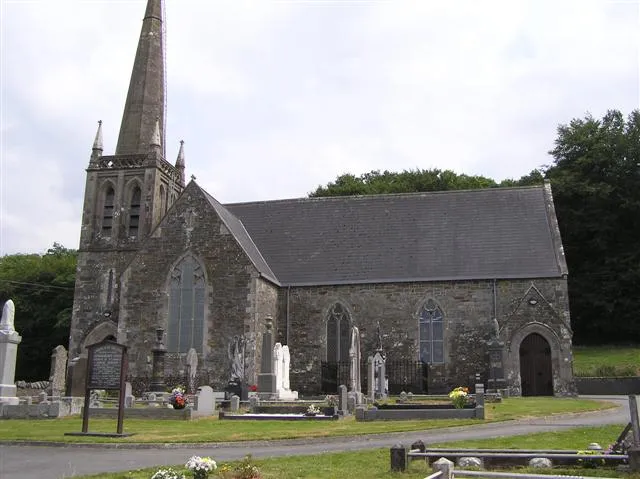 Donaghedy Parish Church of St. James, Donemana. It is in the diocese of Derry, and is located to the north end of the village.