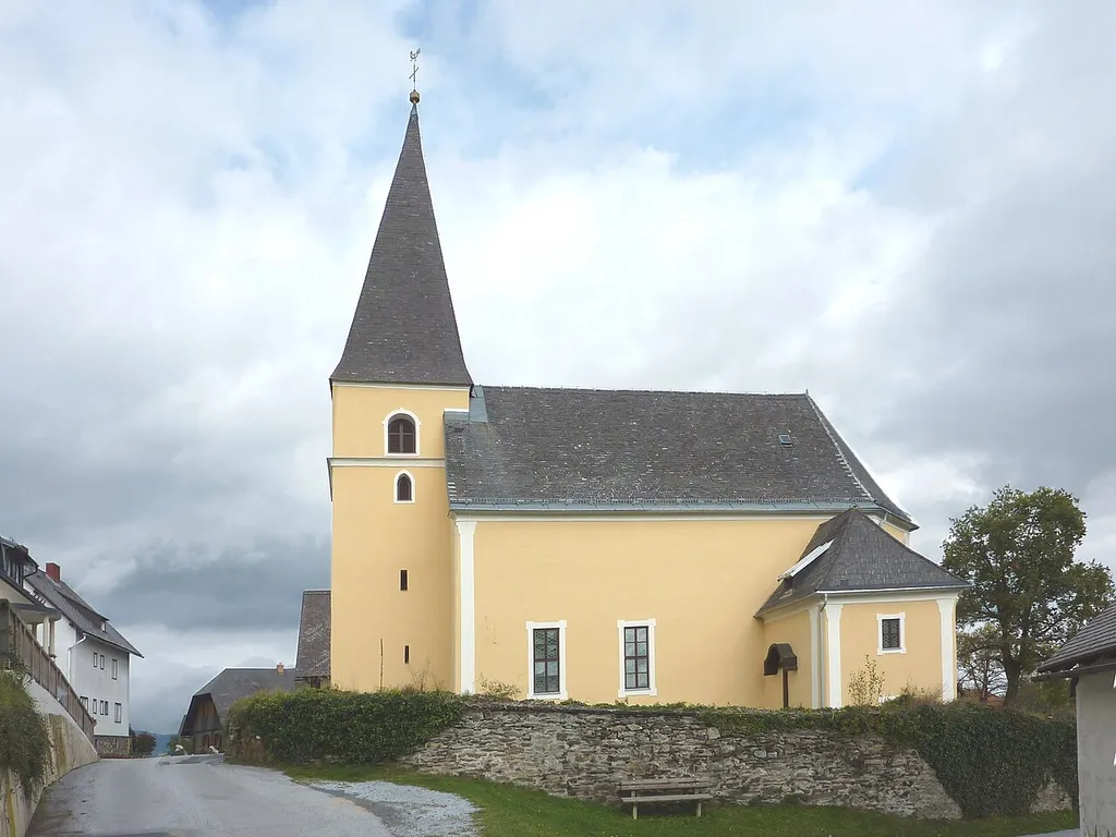 Pfarrkirche hl. Martin, Pack, Steiermark This media shows the protected monument with ObjektID 57461 in Austria. (Commons, de, Wikidata)