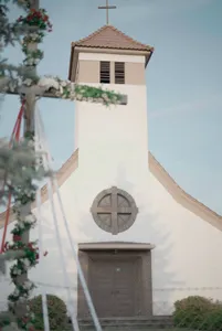 Holy Cross church in Witnica
