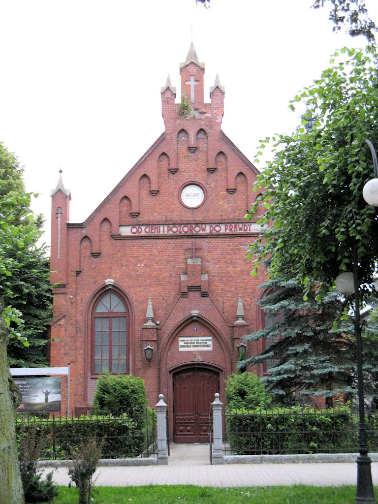 Kościół w Ełku przy ulicy 3 Maja