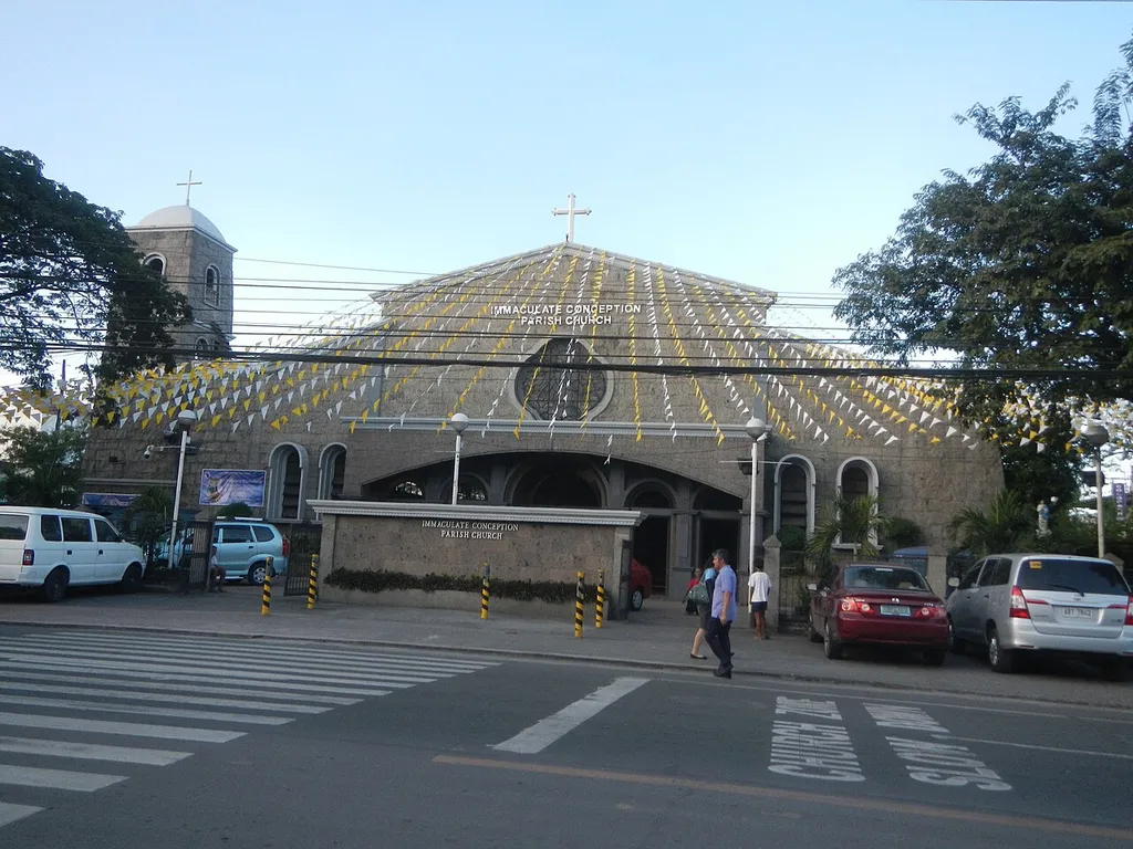 Immaculate Conception Parish Church (Bayan-Bayanan Avenue, Concepcion Uno, Marikina City) Roman Catholic Diocese of Antipolo List of barangays of Metro Manila, Barangays of Marikina Barangay Concepcion Uno 14°39'10"N 121°6'22"E and beside Concepcion Dos 14°38'28"N 121°7'9"E Marikina City along Bayan-Bayanan Avenue 14°39'3"N 121°6'29"E from Sumulong Highway and Marikina–Infanta Highway Marcos Highway or MARILAQUE Highway or Manila-Rizal-Laguna-Quezon (Note: Judge Florentino Floro, the owner, to repeat, Donor Florentino Floro of all these photos hereby donate gratuitously, freely and unconditionally all these photos to and for Wikimedia Commons, exclusively, for public use of the public domain, and again without any condition whatsoever).