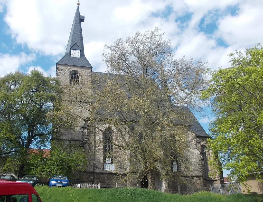St. Nicholas' Church in Eisleben (Mansfeld-Südharz district, Saxony-Anhalt)