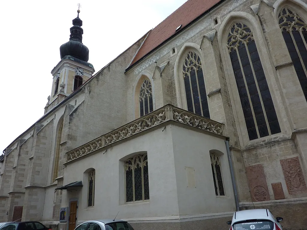 Church in Stein (Krems an der Donau) in Lower Austria