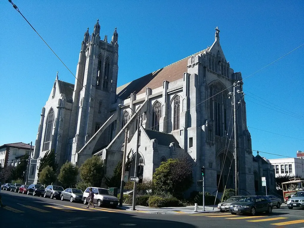 Exterior view of St. Dominic catholic church