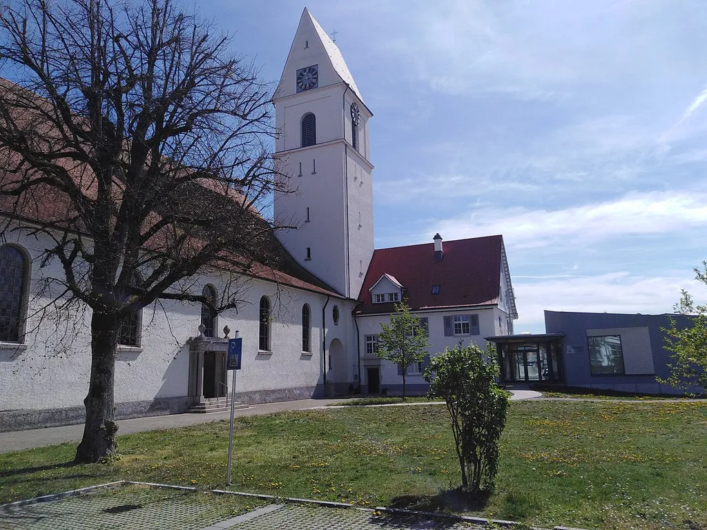 Lauchringen, Gemeinde im Landkreis Waldshut in Baden Württemberg. Katholische Herz-Jesu-Kirche.