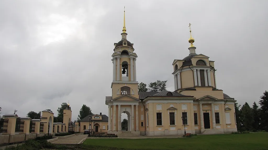 Church of Our Lady of Kazan, village Komlevo Ruza district of the Moscow region.