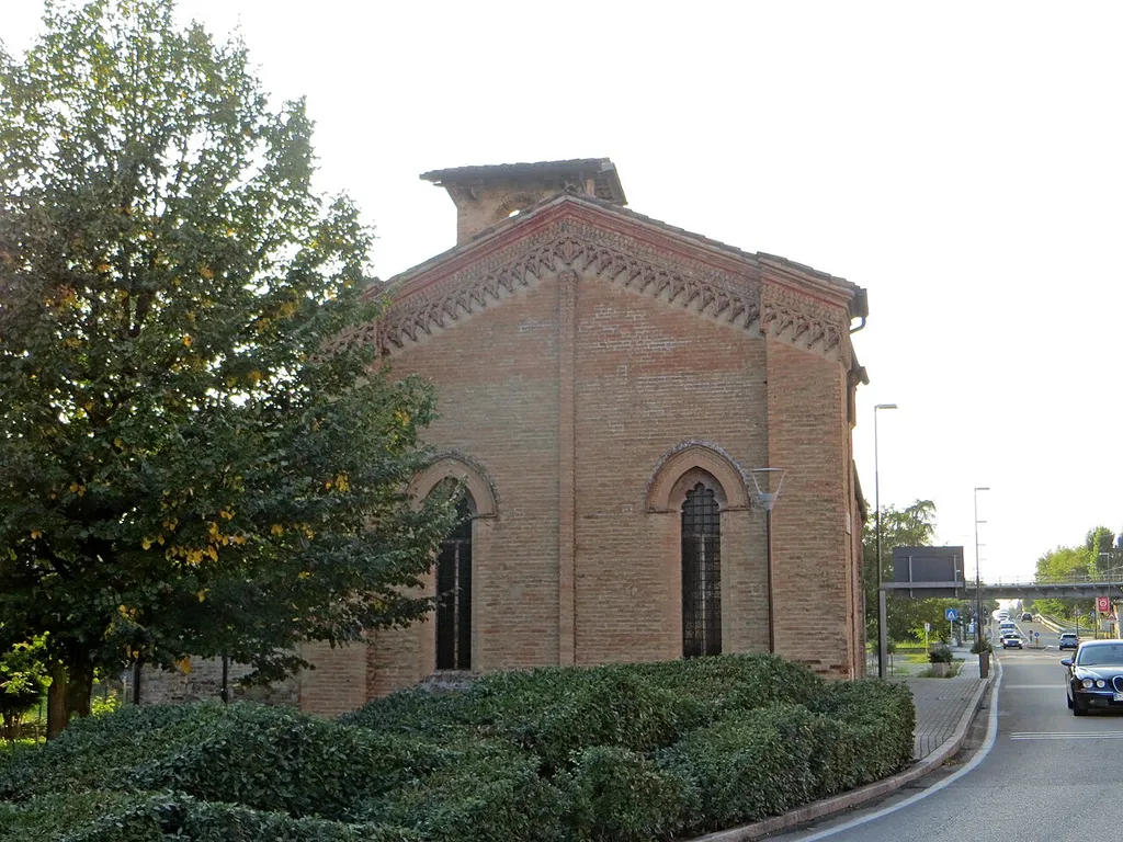 Chiesa di Sant'Antonio Abate (Fidenza) - retro