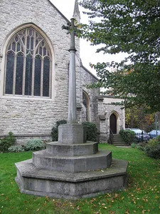 War memorial outside the Church of St John the Evangelist, Blackheath