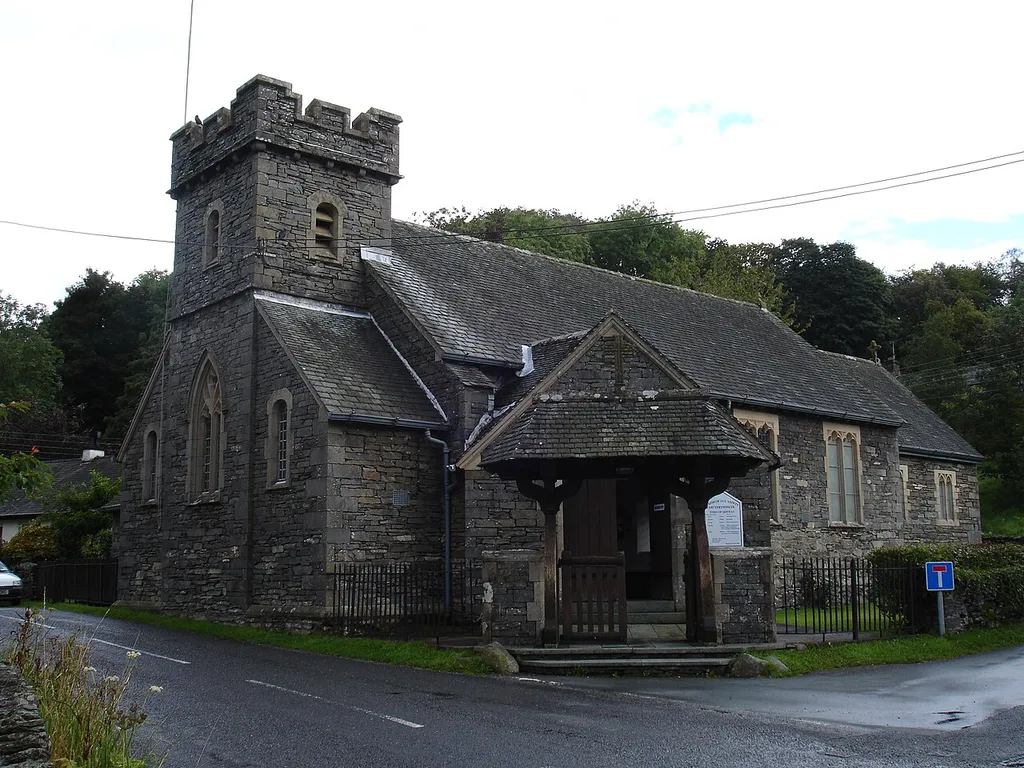 Photograph of All Saints' Parish Church, Satterthwaite, Cumbria, England