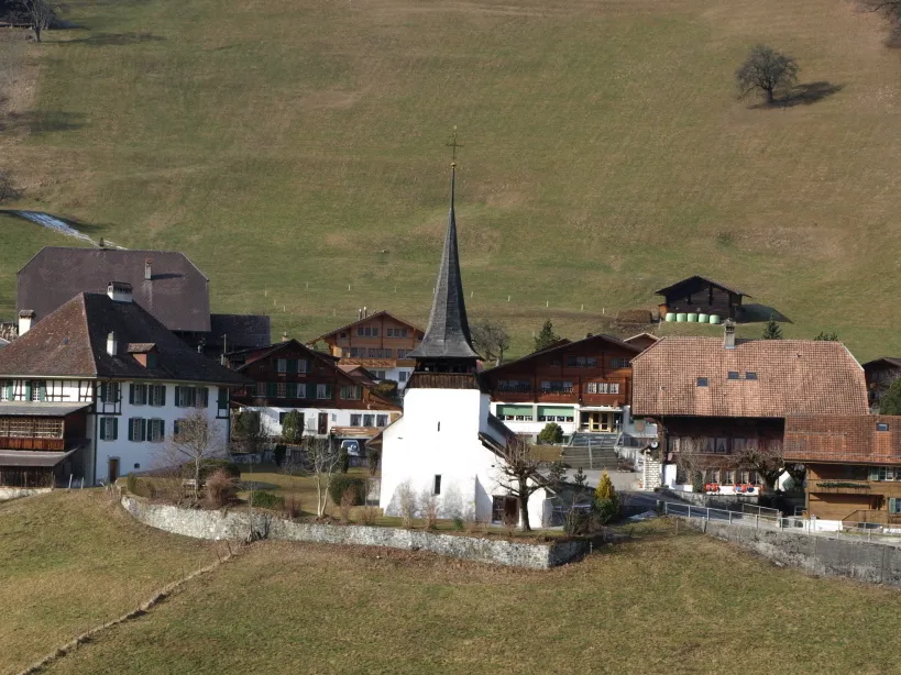 Village of Diemtigen: Diemtigtaler Hauswege, Haus 3A: Kirche