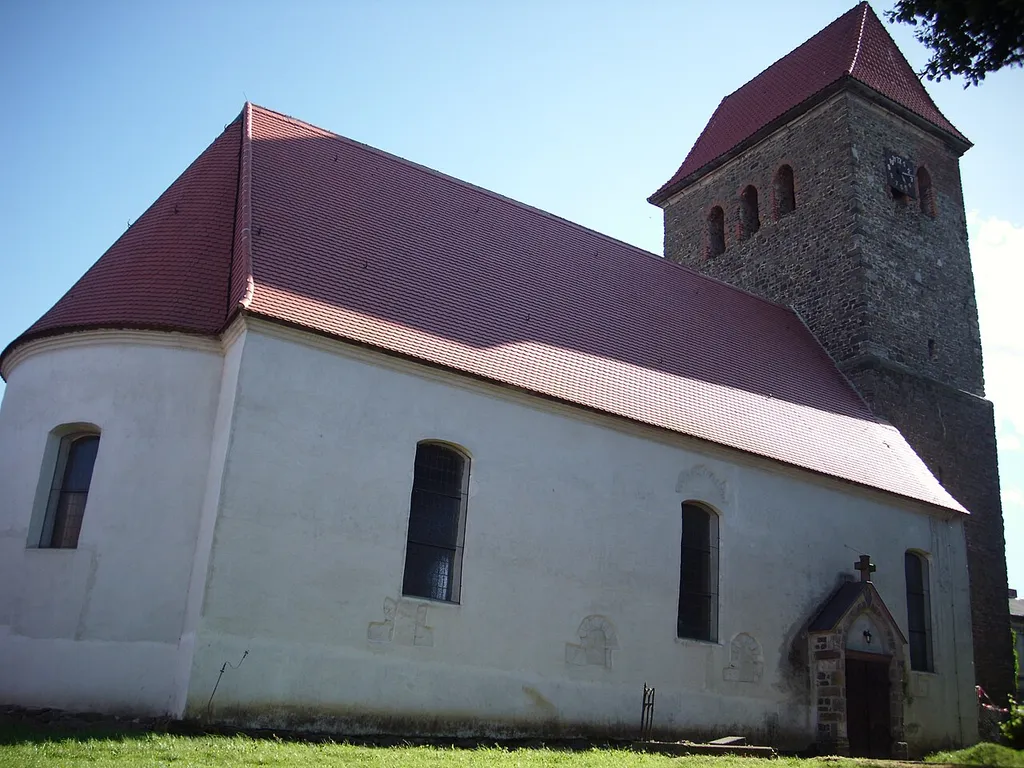 Dorfkirche St.Katharina in Gutenswegen.