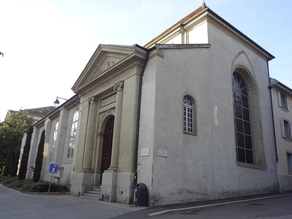 Sainte-Claire church in Vevey
