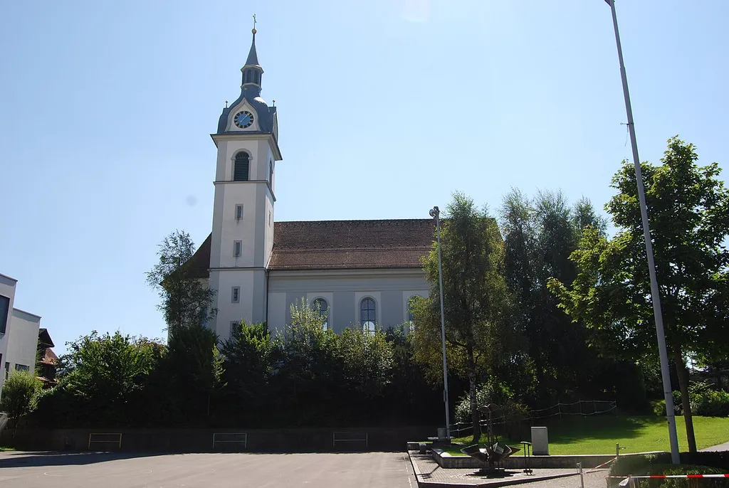 St. Martin Church of Adligenswil, canton of Lucerne, Switzerland