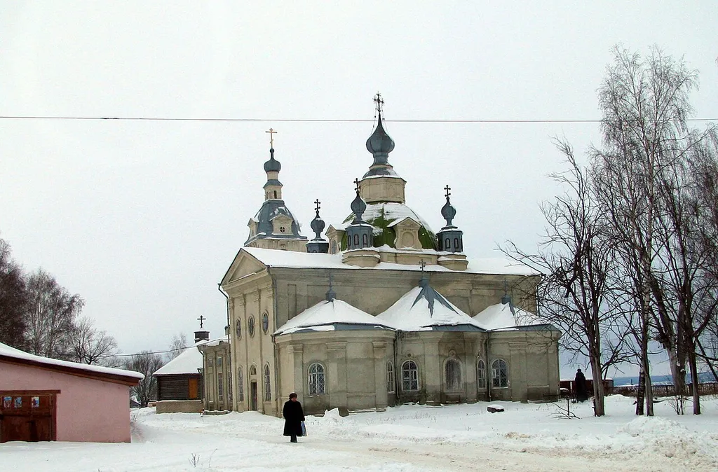 Церковь Покрова Пресвятой Богородицы в с. Кичанзино в Арзамасском районе Нижегородской области.