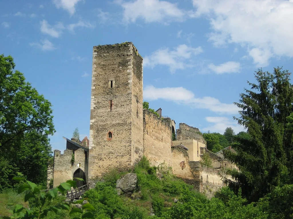 Castle Kaja near Merkersdorf in Lower Austria