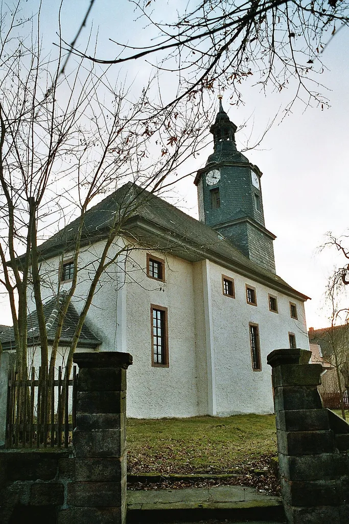The village church of Ruttersdorf