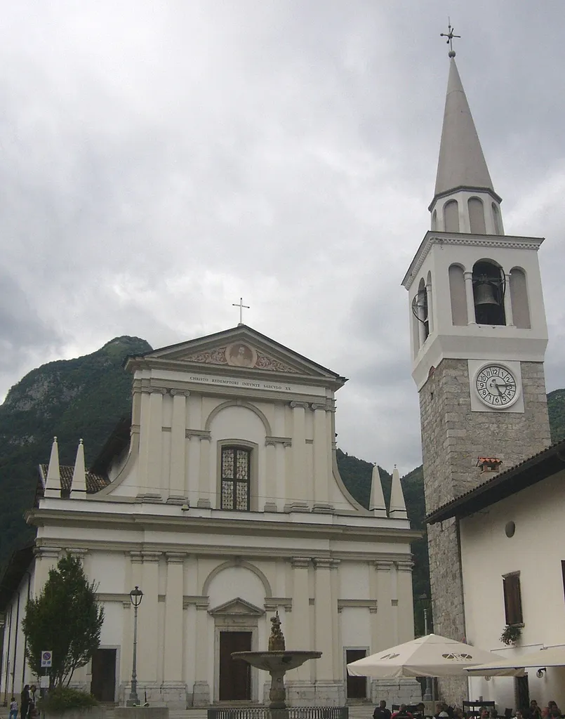 La chiesa parrocchiale di Ampezzo, in provincia ed arcidiocesi di Udine