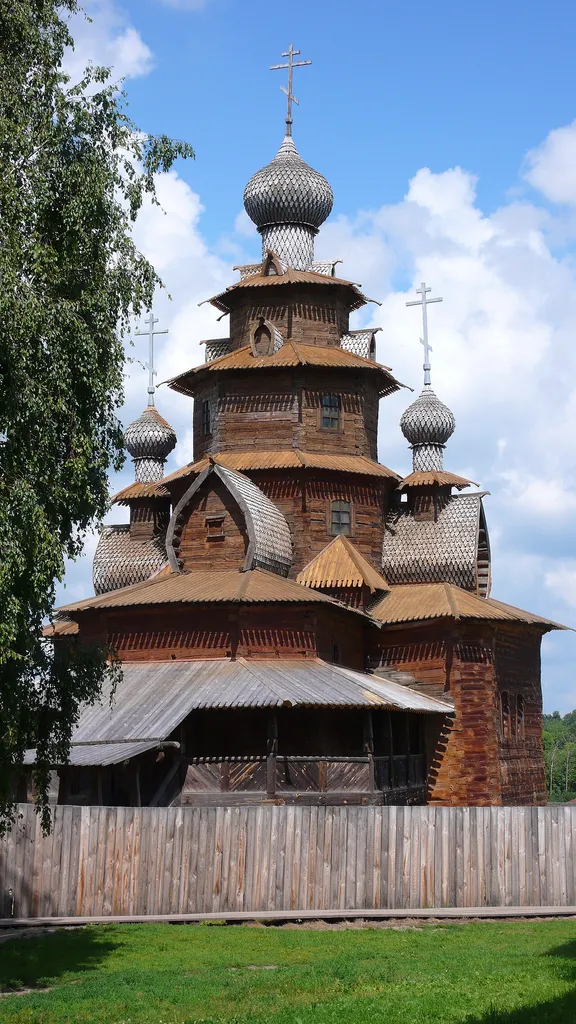 Museum Of Wooden Architecture &amp; Peasant Life. Suszdal, Russia