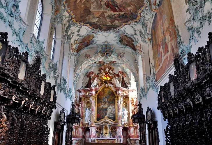 Inneres Der Klosterkirche Ittingen