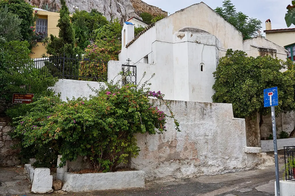 The Church of Saint George of the Rock (Acropolis) on August 9, 2020