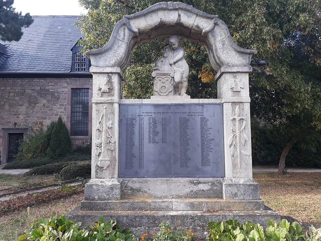 Kriegerdenkmal in Ringleben, Kyffhäuserkreis, Thüringen