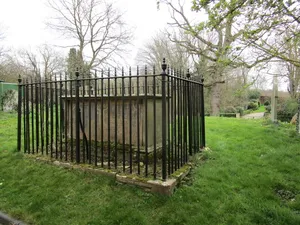 Monument To Grove Family In The Churchyard To South Of Church Of St Lawrence