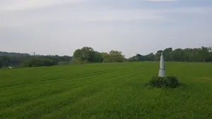 Belgium-Netherlands boundary stone no. 46N