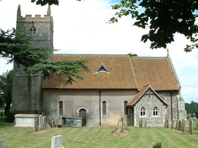 Church of St Peter The rear of the church of St Peter Nowton Suffolk. For more info see http://www.suffolkchurches.co.uk/nowton.html