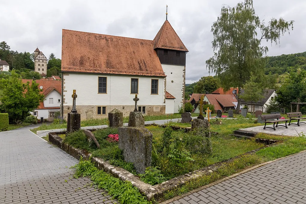 Kirche und Burg Buchenbach (Mulfingen)